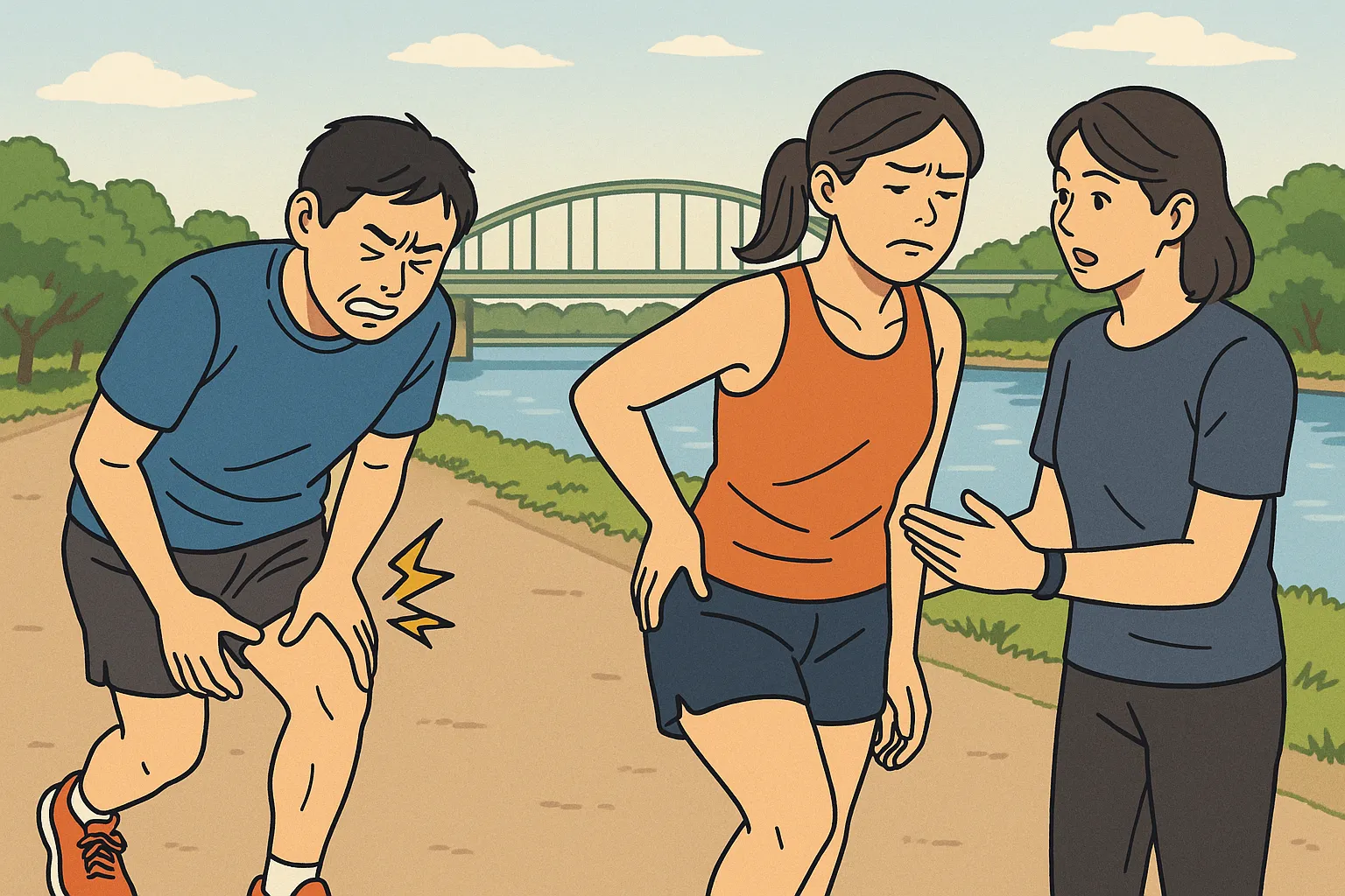 【サブ4・サブ3.5を目指すランナーへ】中級者に多いケガとその原因・予防・対処法