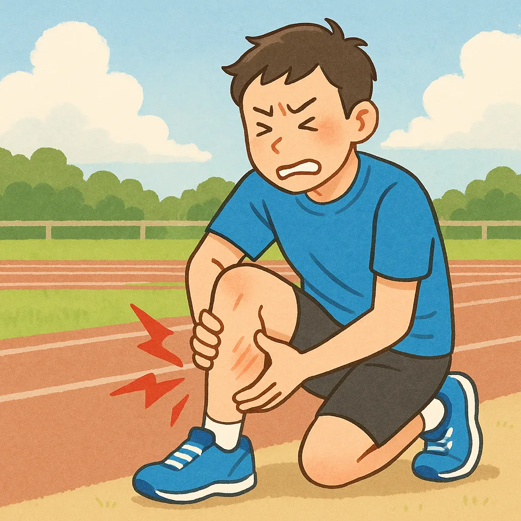 【急な痛み、もしかして肉離れ？】原因・症状・対処法をわかりやすく解説